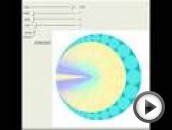 View this video on youtube.com Pappus chain construction anticipates the class-2 nested behavior of many elementary cellular automata. By Christopher Haydock (Applied New